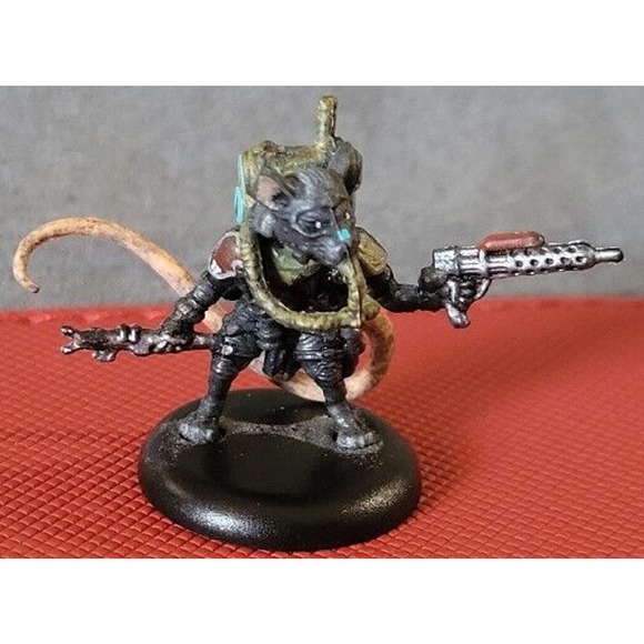 Starfinder Miniatures STEAMPUNK Gun Rat Splinter 2018 Paizo D&D MTG token - Picture 1 of 4